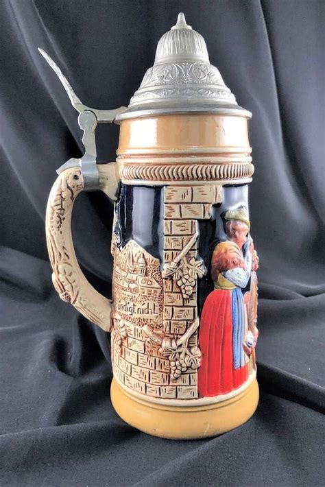 Additional materials that steins are made of include hardwood, ceramic, stone, steel, metal, or crystallized glass. . Beer stein catalog